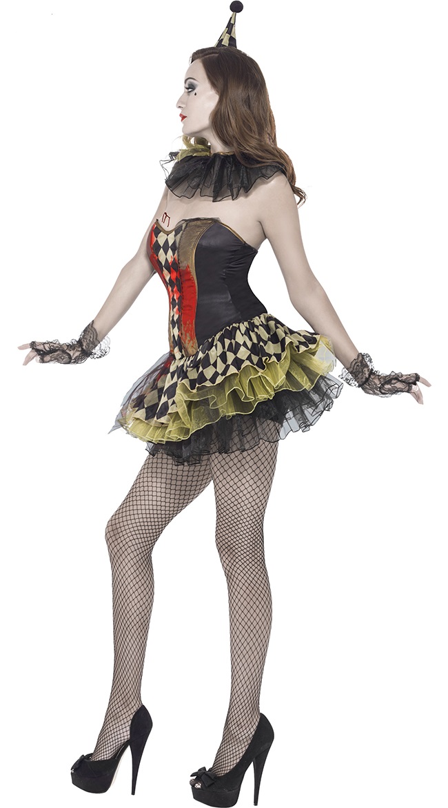 F1966 adult harlequin costume